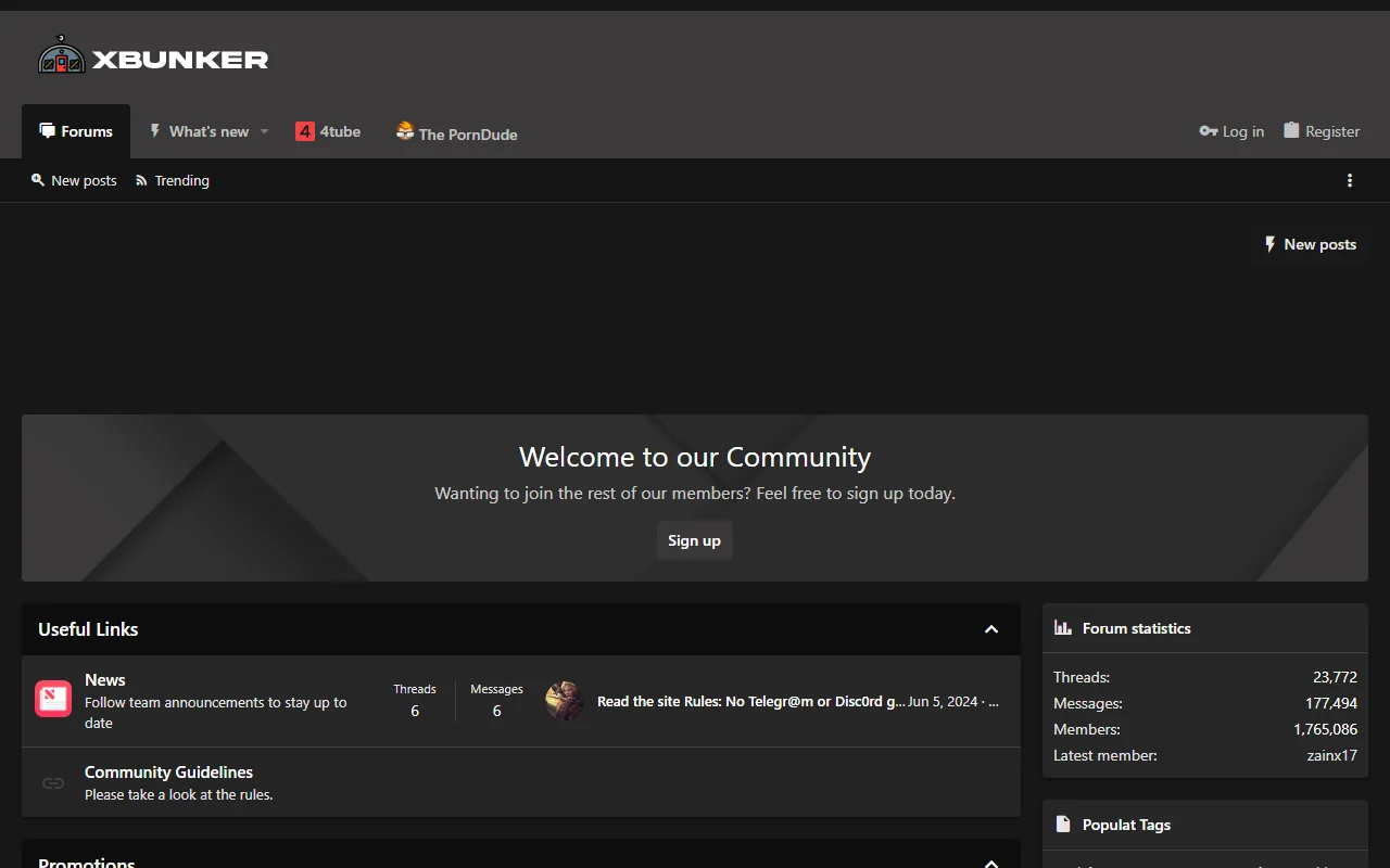 Screenshot of Xbunker